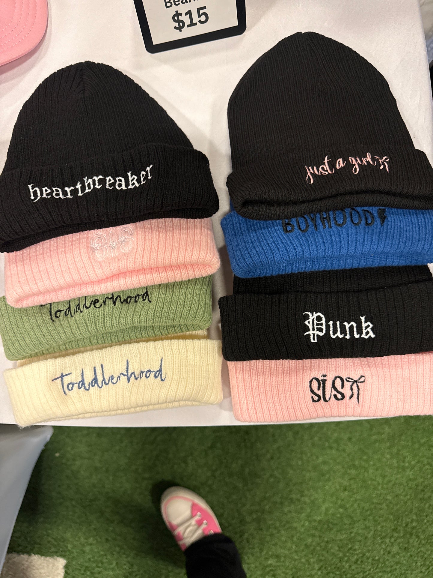 $15 beanie