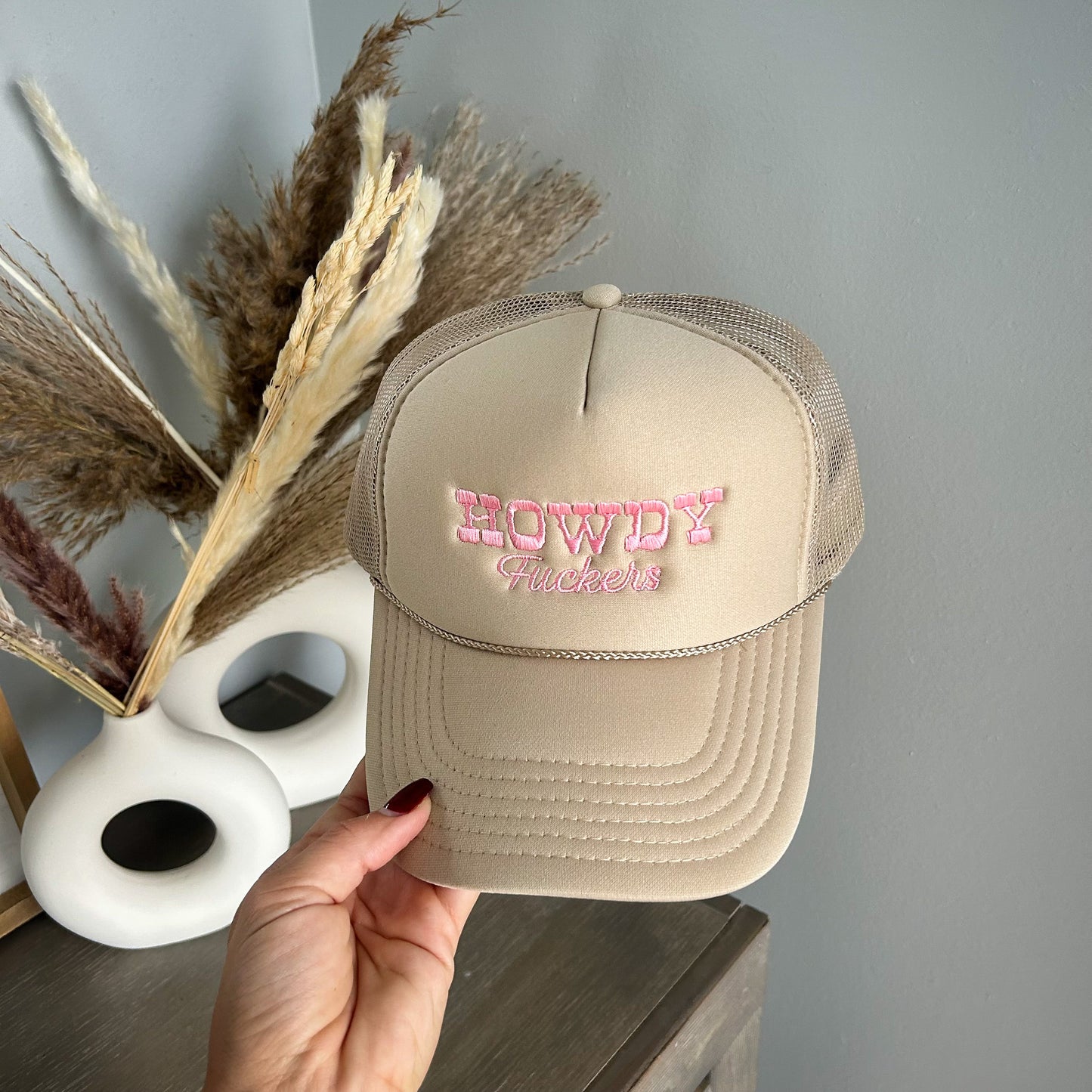 Howdy F'r Tan Trucker