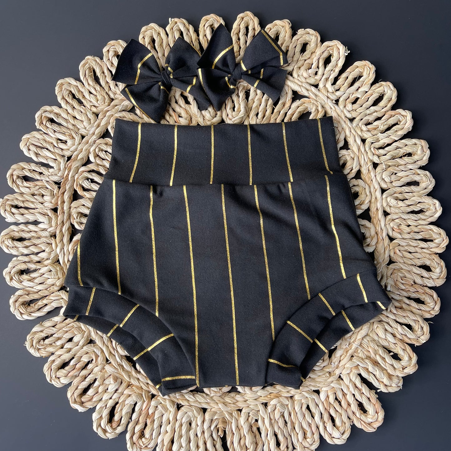 Black & Gold Bummie sets