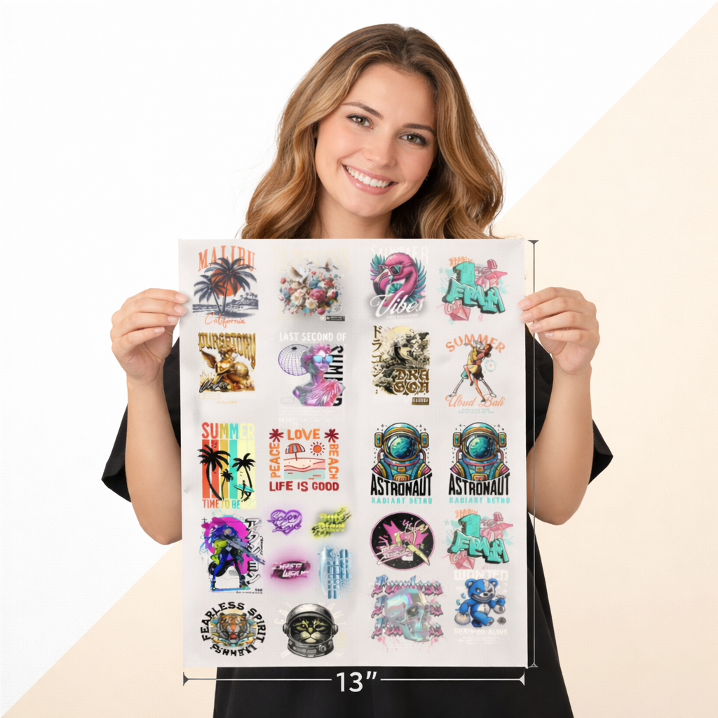 Upload Your Premade DTF Gang Sheet