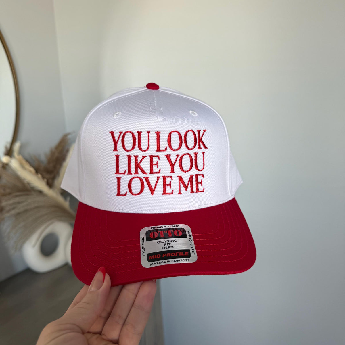 You Look Like You Love Me Vintage Trucker Hat, Honky Tonk Hat Nashville Hat for Women, Country Concert Hat Day Drinking, Baseball Cap
