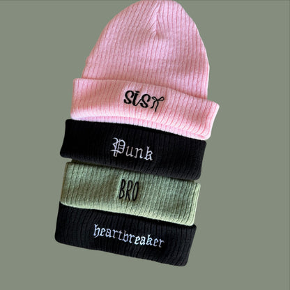 Custom Baby Beanie, Personalized Toddler Hat, Embroidered Name Beanie, Baby Shower Gift, Cozy Infant Winter Hat for Her, Baby Valentine Gift
